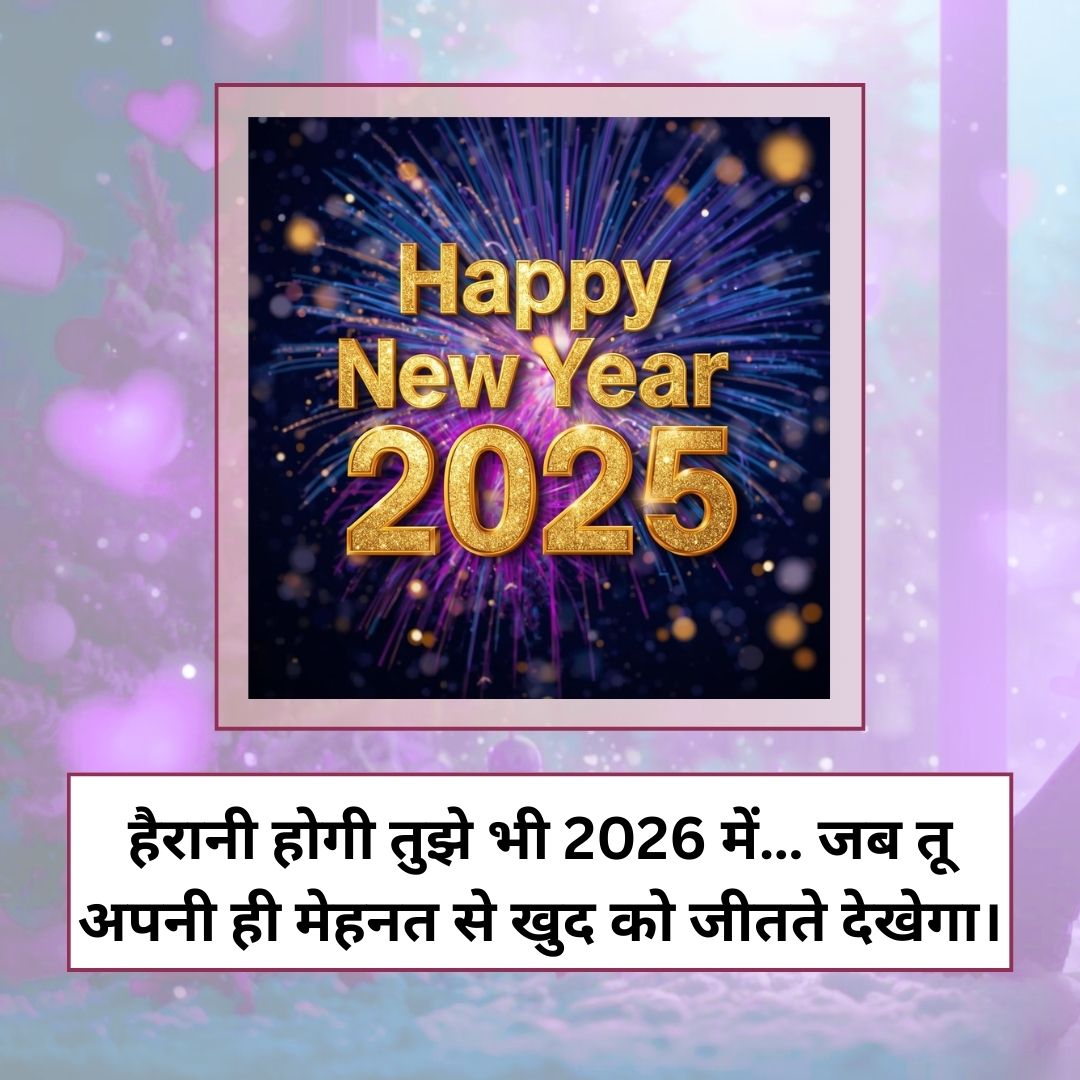 Happy new year 2026 in hindi