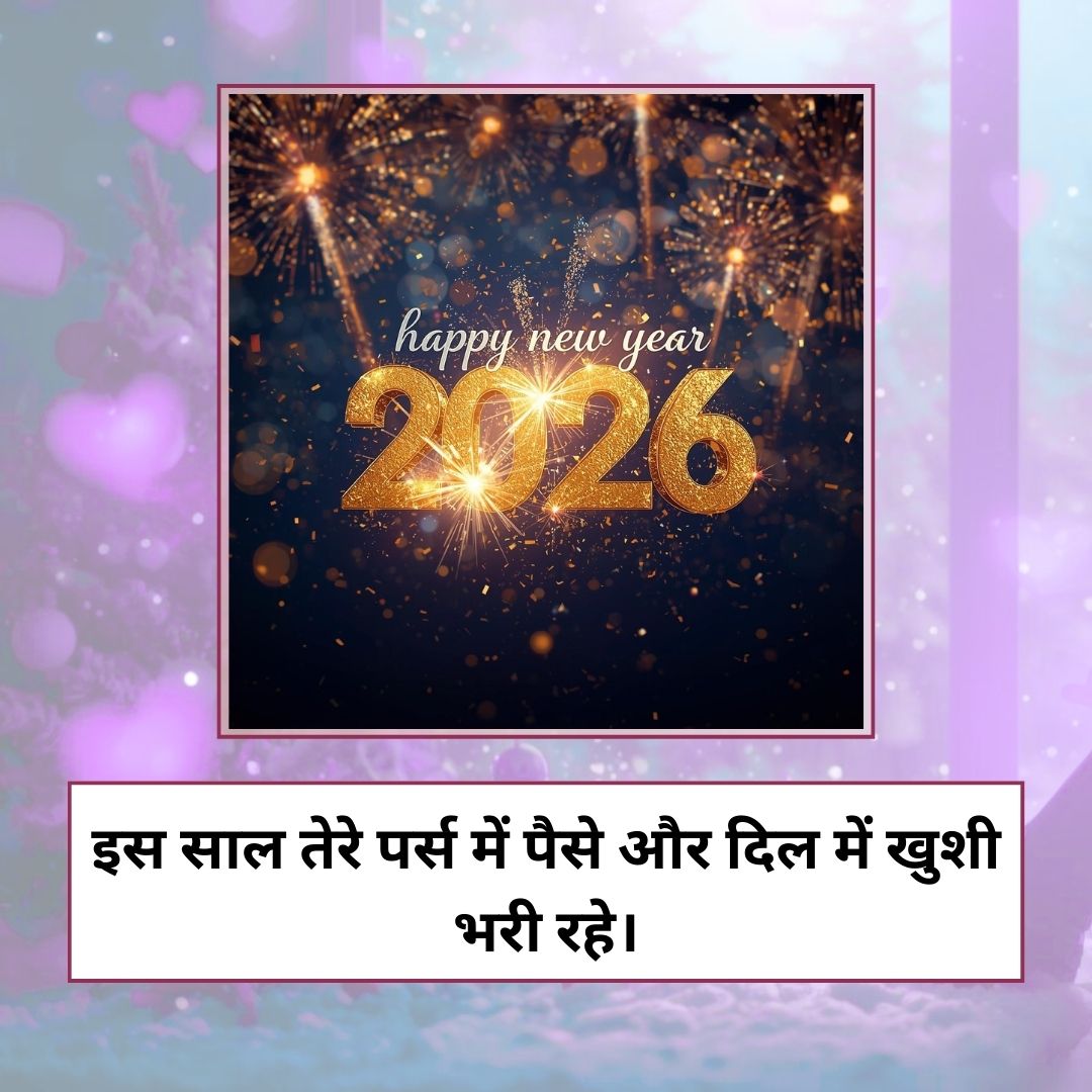 Happy new year 2026 wishes in hindi